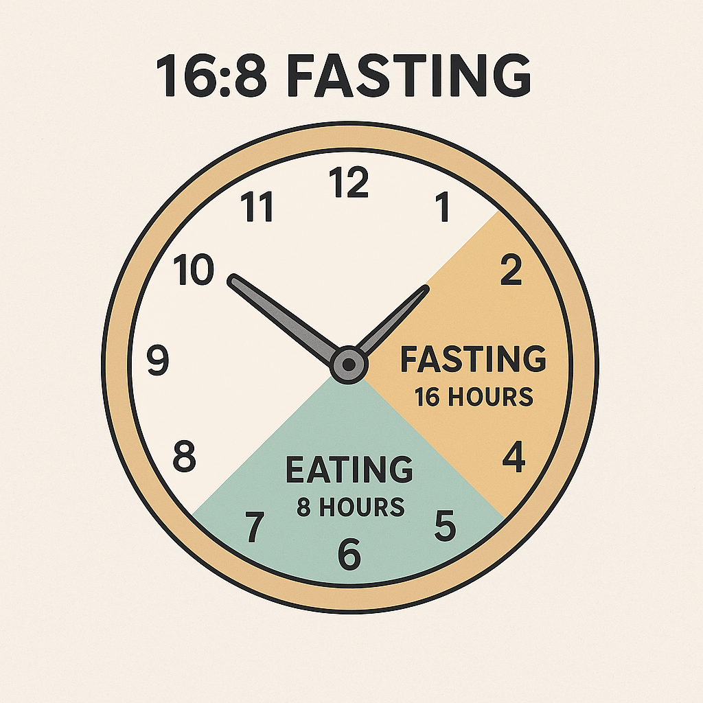 Intermittent fasting 16:8 eating schedule for natural weight loss