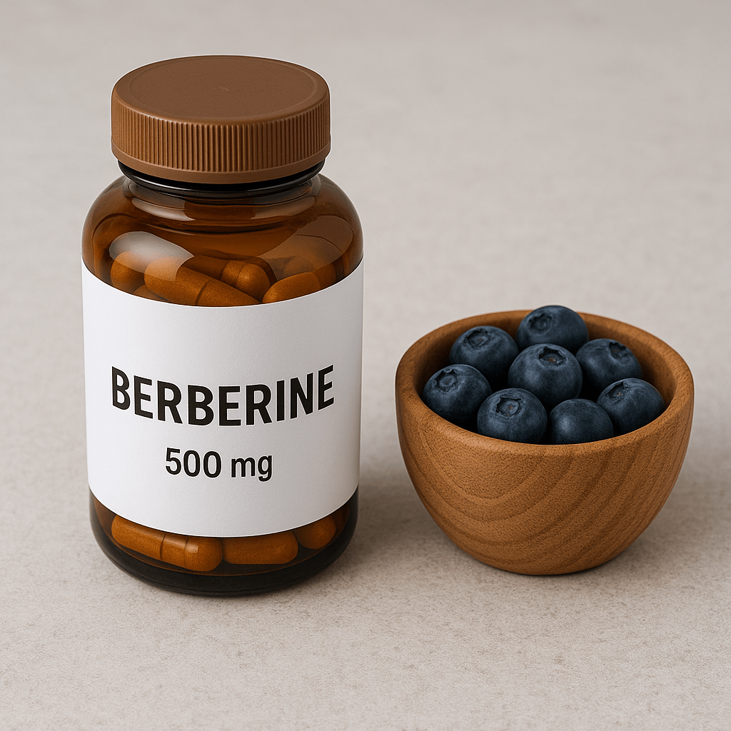 Berberine supplement, a natural Ozempic alternative for blood sugar and weight loss