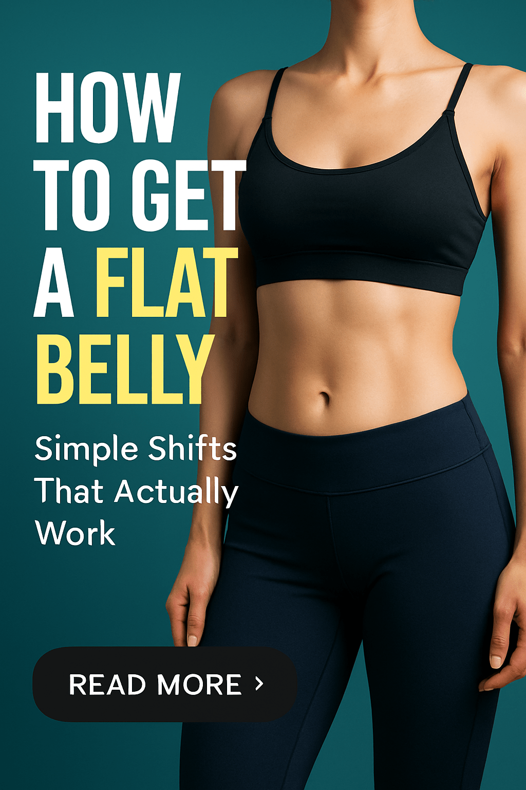 How to Get a Flat Belly: Simple Shifts That Actually&nbsp;Work