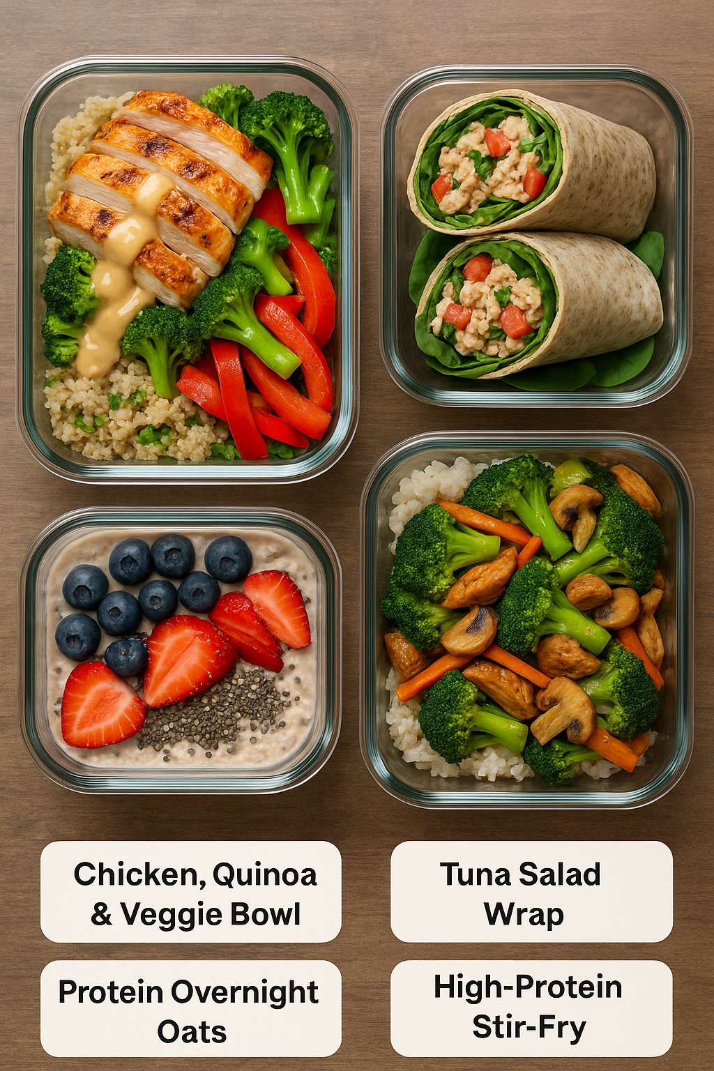 8 Quick High-Protein Meal Prep Ideas (That Actually Taste&nbsp;Good)